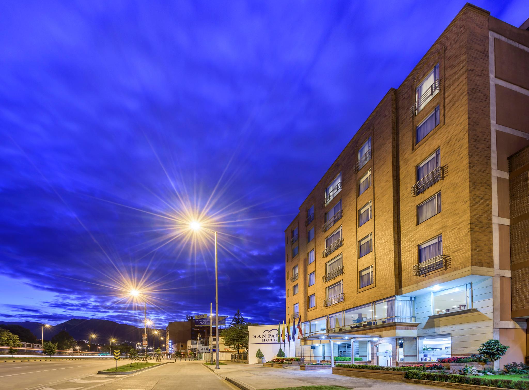 Hotel San Pablo Bogotá Exteriör bild