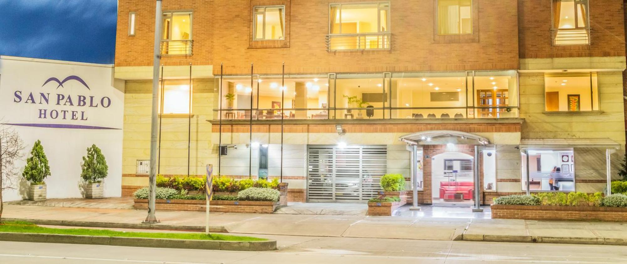 Hotel San Pablo Bogotá Exteriör bild