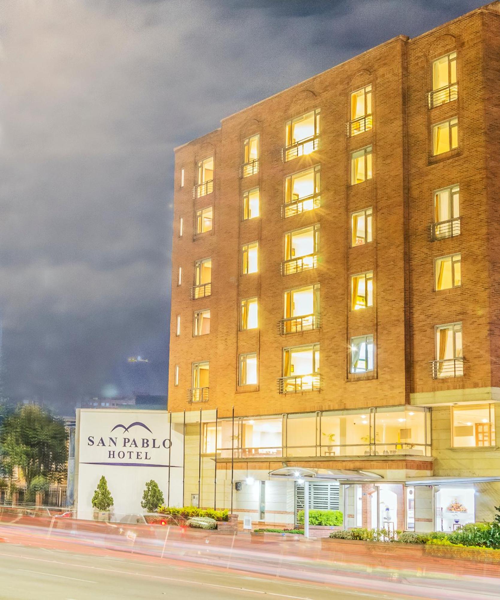 Hotel San Pablo Bogotá Exteriör bild