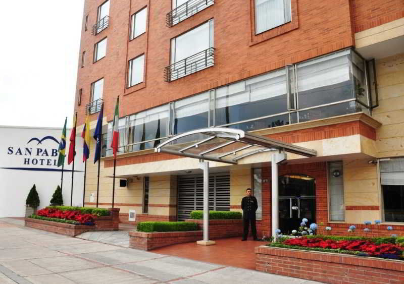 Hotel San Pablo Bogotá Exteriör bild